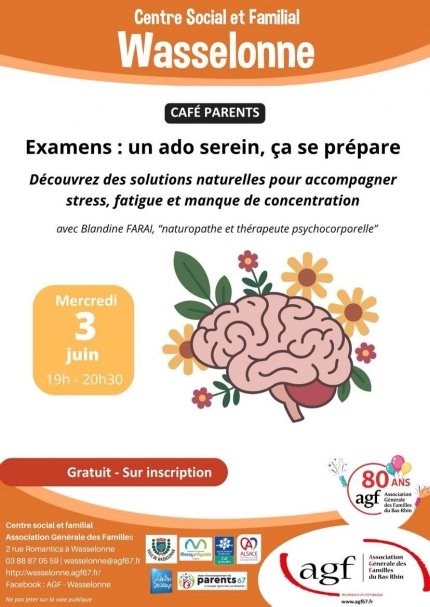 Café parents : Examens, un ado serein, ça se prépare