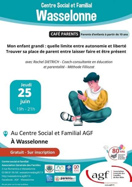 Café parents : Mon enfant grandi