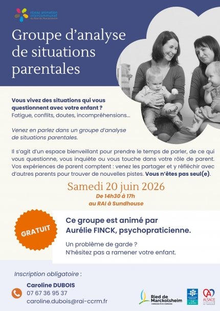 Groupe d’analyse de situations parentales