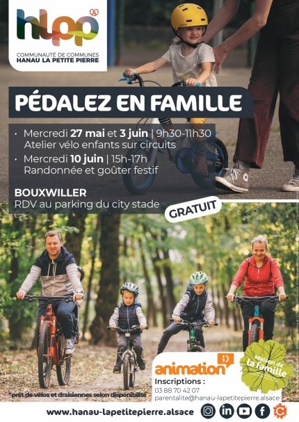 Pédalez en famille