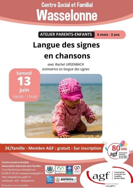 Atelier parents-enfants : Langue des signes en chansons