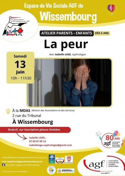 Atelier émotion parents-enfants : "La peur"