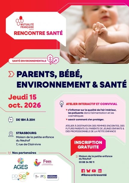 Atelier « Parents, bébé, environnement et santé »