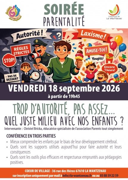 Conférence : Trop d'autorité, pas assez… quel juste milieu avec nos enfants ?