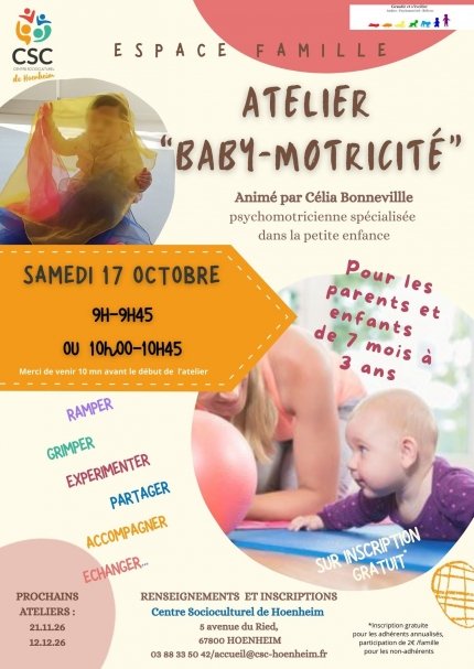 Atelier baby-motricité