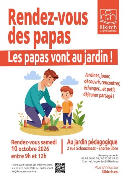Rendez-vous des papas : Les papas vont au jardin !