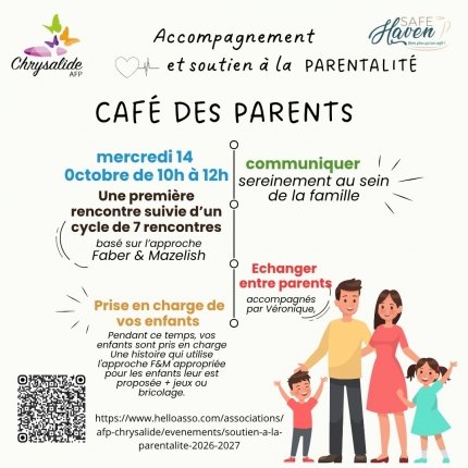 Café des parents - soutien à la parentalité (enfants)