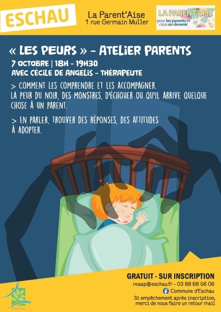 Atelier parents : Les peurs