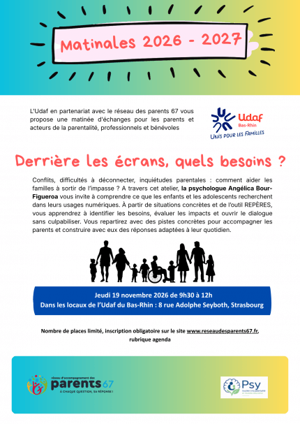 Matinale du réseau : Derrière les écrans, quels besoins ?