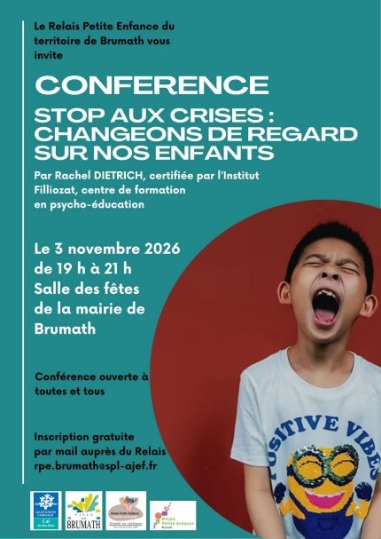 Conférence : "Stop aux crises - Changeons de regard sur nos enfants"