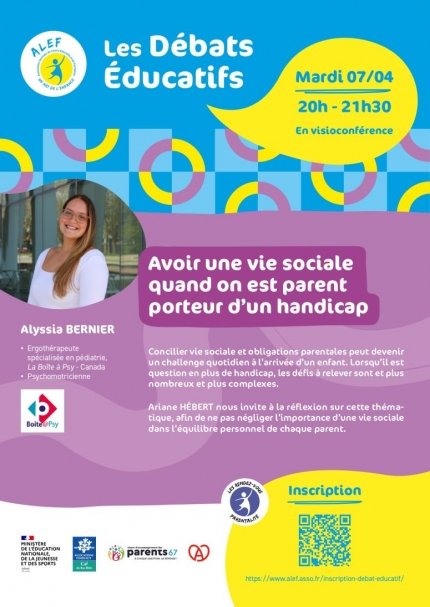 Visioconférence : Avoir une vie sociale quand on est parent porteur d’un handicap