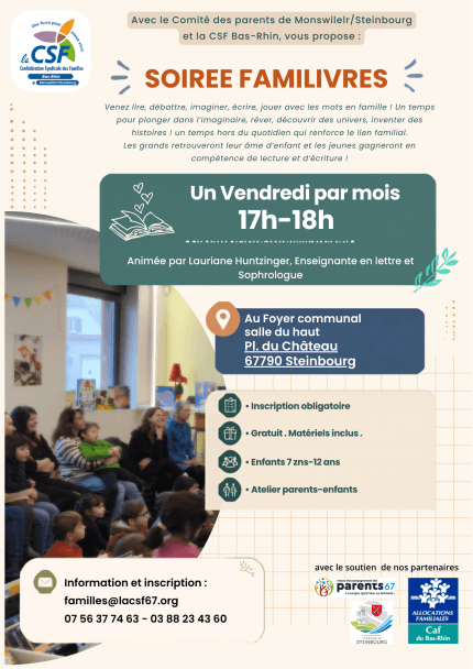 Soirées FamiLivres