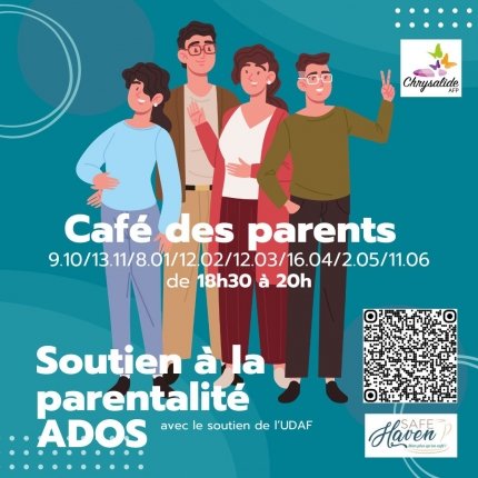 Café des parents - soutien à la parentalité (ados)