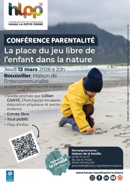 Conférence: La place du jeu libre de l'enfant dans la nature