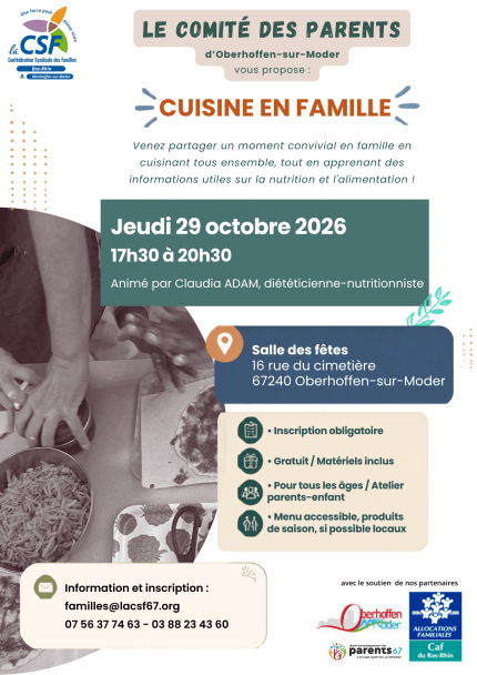 Cuisine en famille