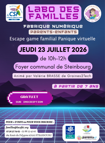 Labo des familles : Fabrique numérique