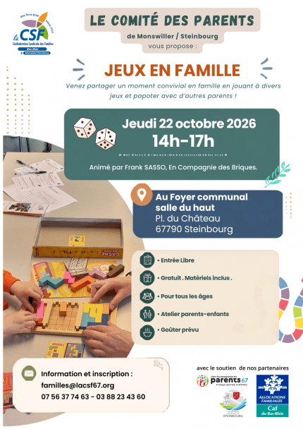 Jeux en famille