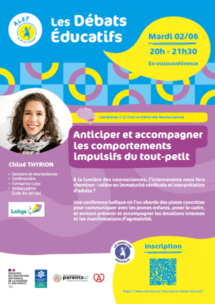 Visioconférence : Anticiper et accompagner les comportements impulsifs du tout-petit
