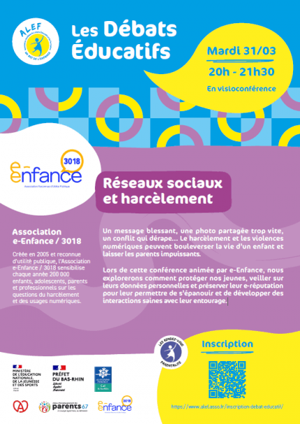 Visioconférence : Réseaux Sociaux et Harcèlement