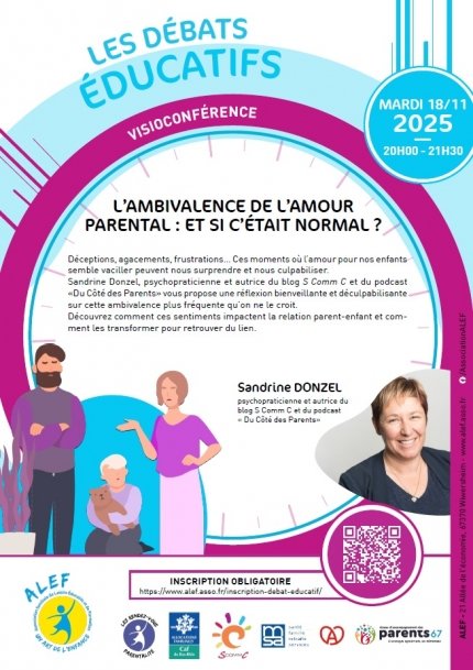 Visioconférence : L’ambivalence de l’amour parental : et si c’était normal ?